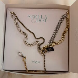 Stella & Dot Misty Convertible Necklace/bracelet